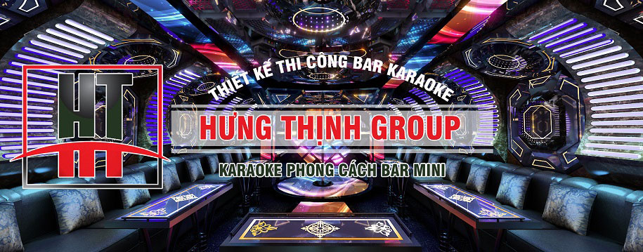 Phòng karaoke phong cách Bar Mini ấn tượng đẳng cấp