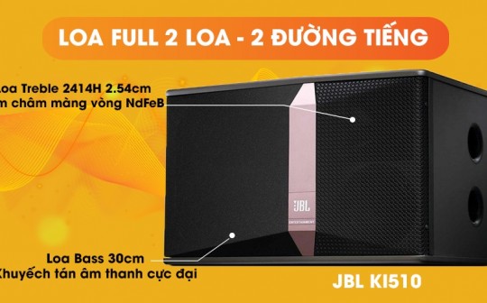 Loa karaoke JBL Ki510