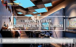 Nguyên lý cơ bản trong thiết kế phòng karaoke bạn cần biết
